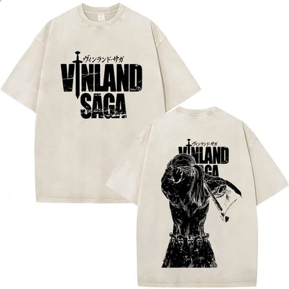 Vinland Saga: Manga Thorfinn Karlsefni T Shirt Men's Women Summer Fashion Casual O-Neck Oversized T-shirts