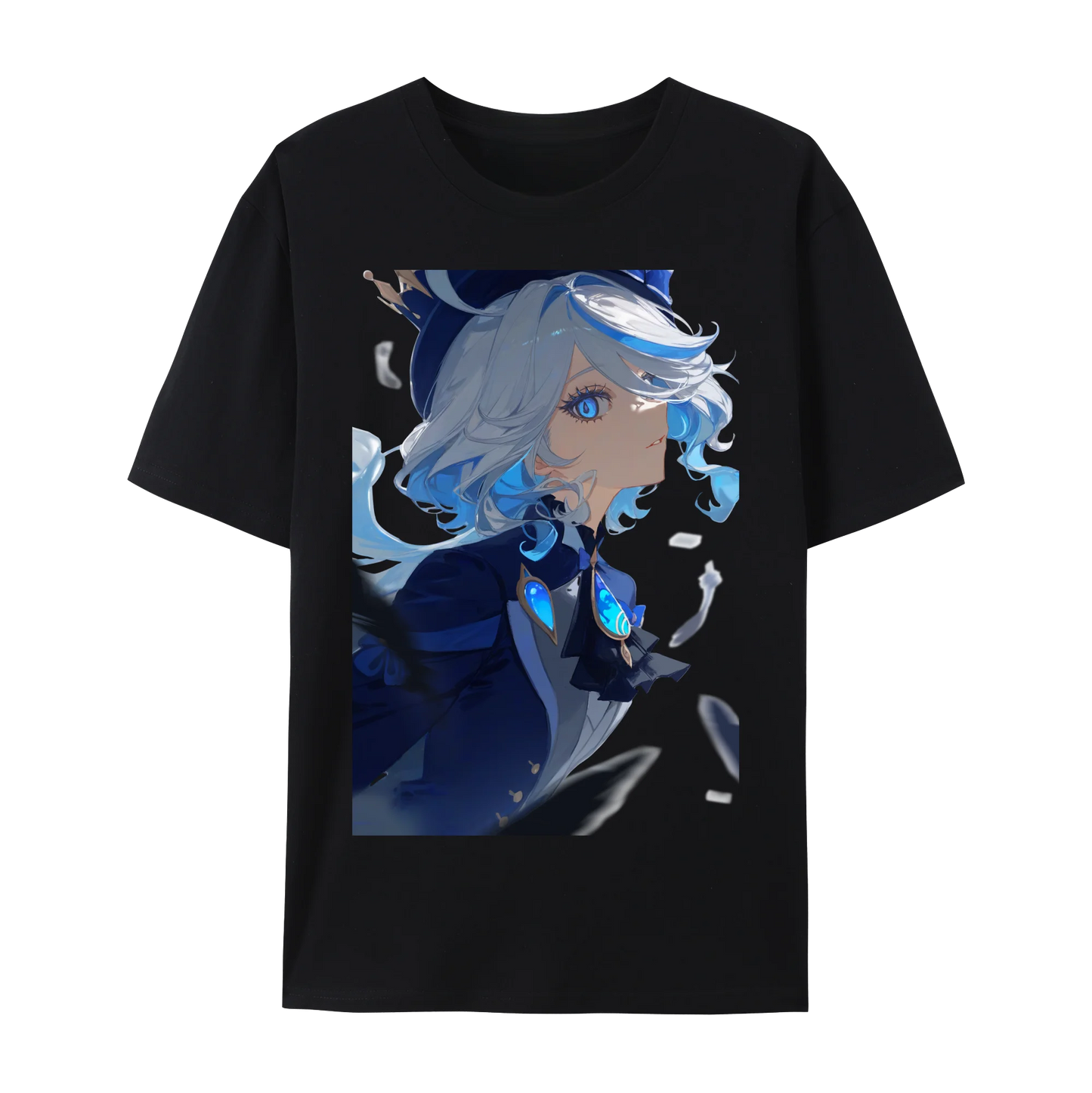 Genshin Impact: Furina Impression Unisex Short Sleeve Crewneck T-Shirt