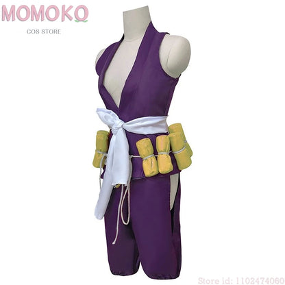 Hell's Paradise: Gakushu Maru Sasame Exiled Convicts Casual Cosplay Dress Black Ink Tattoo adulto mujer