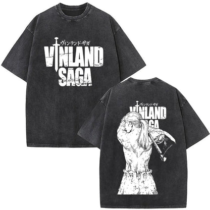 Vinland Saga: Manga Thorfinn Karlsefni T Shirt Men's Women Summer Fashion Casual O-Neck Oversized T-shirts