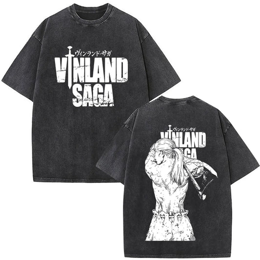 Vinland Saga: Manga Thorfinn Karlsefni T Shirt Men's Women Summer Fashion Casual O-Neck Oversized T-shirts