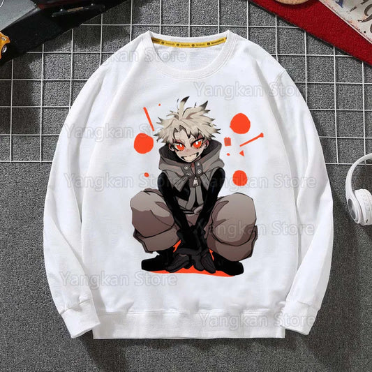 Gachiakuta: Tome Anime Hoodies Sweatshirts Hooded Boys Men/women Classic Cartoon printed Clothes Custom