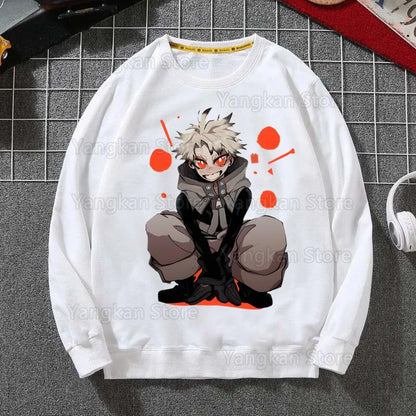 Gachiakuta: Tome Anime Hoodies Sweatshirts Hooded Boys Men/women Classic Cartoon printed Clothes Custom