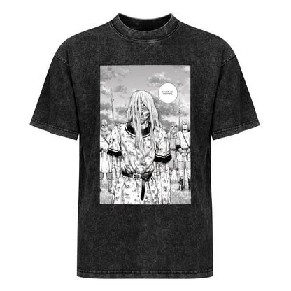 Vinland Saga: I Have No Enemies T-Shirt man t shirt custom shirt anime figures oversizeds men clothes