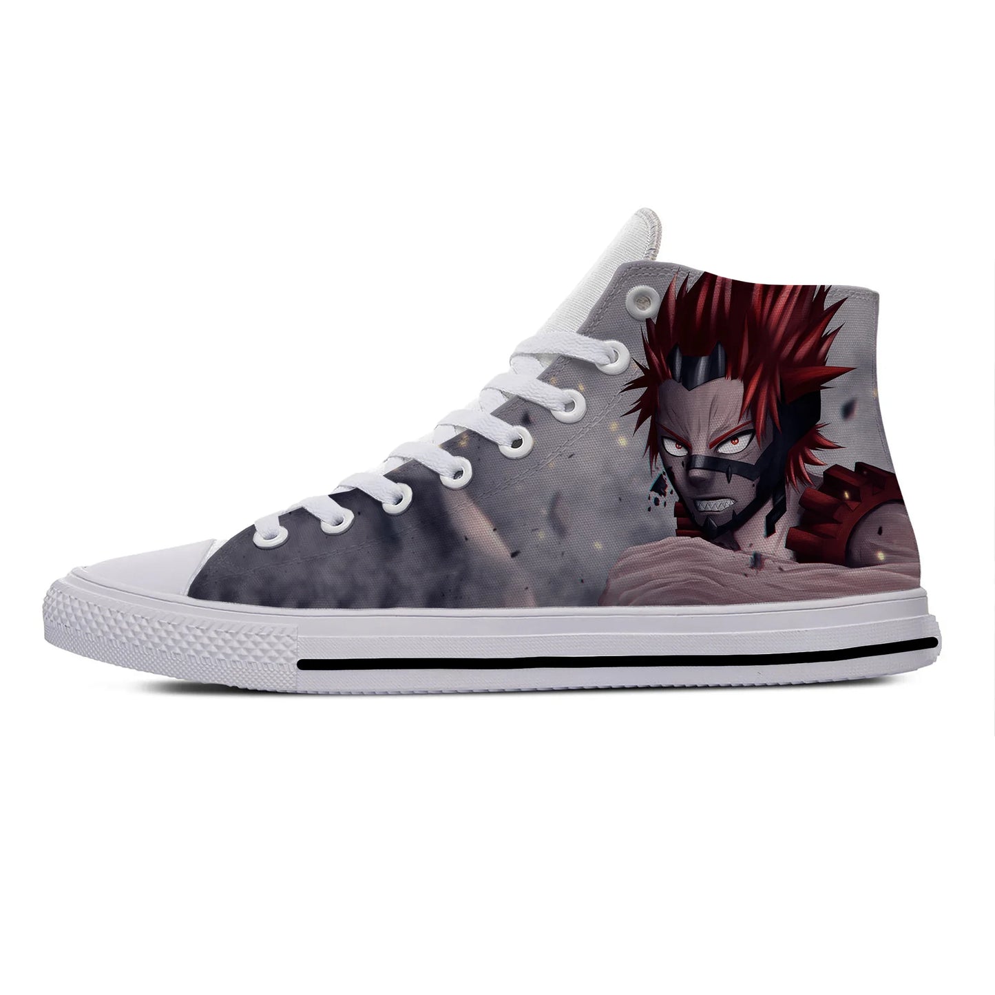 My Hero Academia : Volume 2 Kirishima Eijiro Casual Cloth Shoes High Top Lightweight Breathable 3D Print