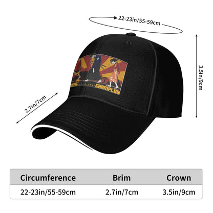 Samurai Champloo: Fuu Jin And Mugen  Baseball Cap  Women Print Hip Hop Hats Summer Stylish Outdoor Sports Snapback Cap