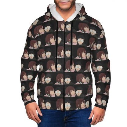 Dandadan: Zipper Hoodies Hip Hop Pullover Autumn Winter Men Women Sweatshirts Long Sleeve Tops