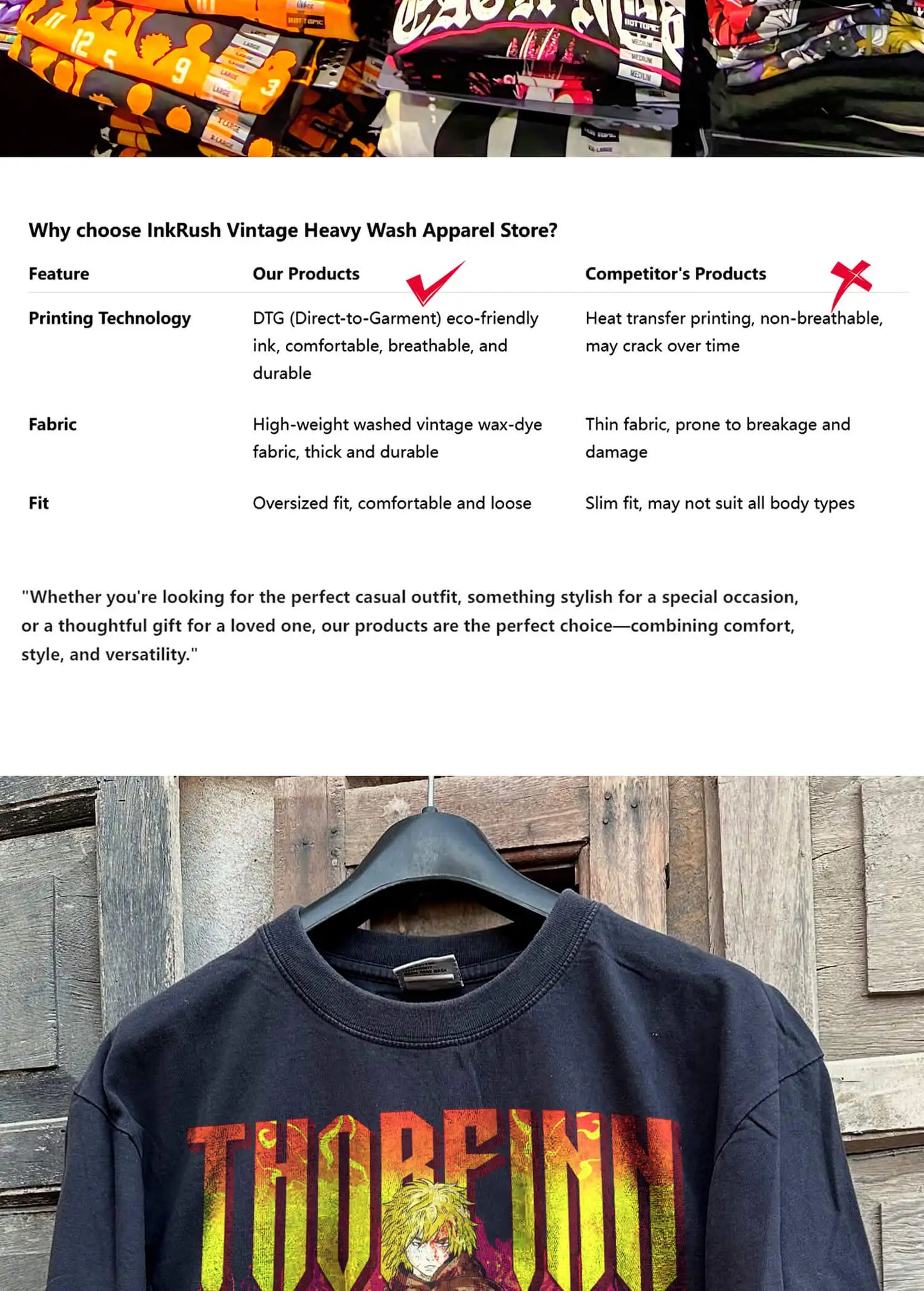 Vinland Saga: Vintage Thorfinn Ice Sea Battle Graphic T-Shirt Unisex Heavy Wash High-Weight Cotton Anime Tee Perfect Gift.