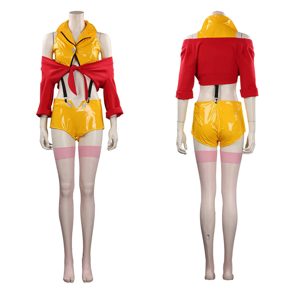 Cowboy Bebop: Cosplay MINISO Faye Valentine Fantasy Anime Costume Disguise Adult Women Cosplay Roleplay Fantasia Outfits Female