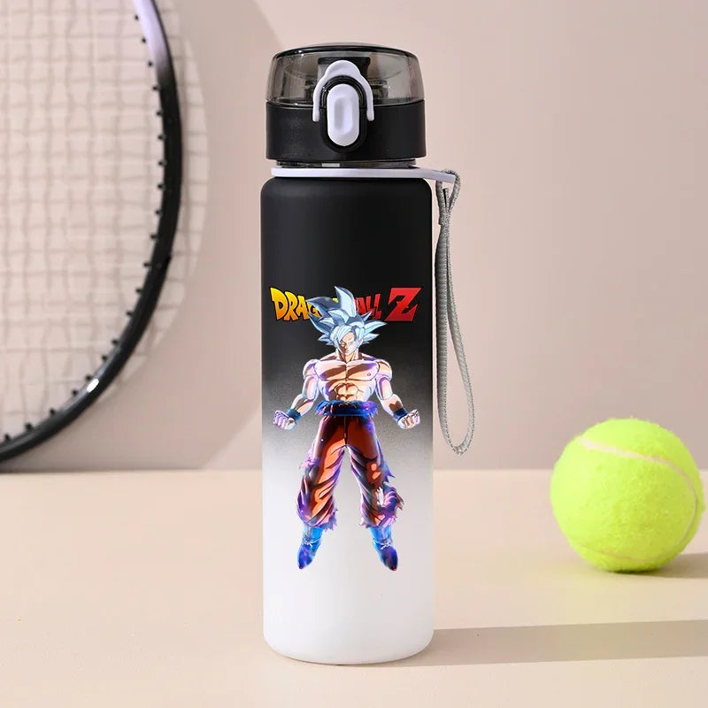 Dragon Ball : 550ml Son Goku SaiyanOutdoor Sports Portable Large Capacity Water Bottle Drinking Water Cup Holiday Childrens Gifts