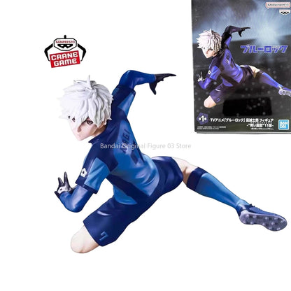 Blue Lock: Original Bandai  Nagi Seishiro Rin Itoshi Isagi Yoichi Itoshi Sae Chigiri Hyoma Shidou Ryuusei Anime Action Figure Toys