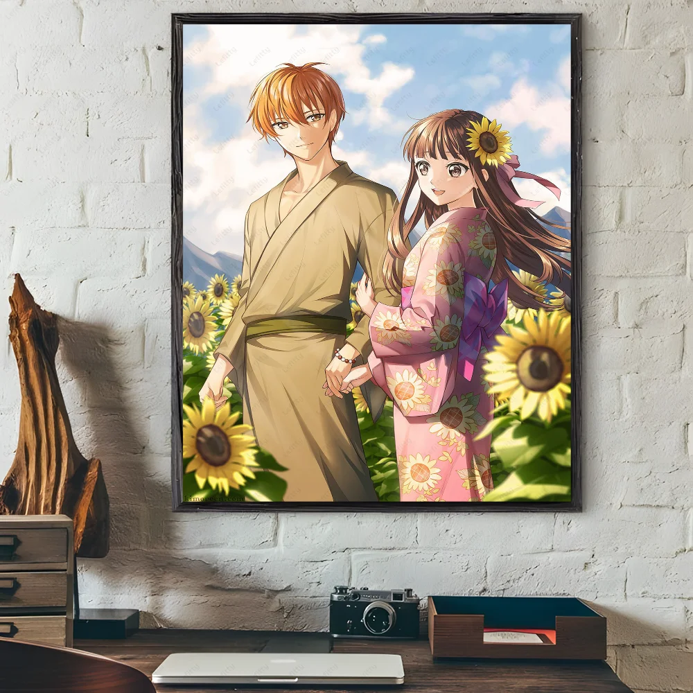 Fruits Basket: Sweet Poster Sticky Wall Art Printing Waterproof Home Living Bed Room Bar Hallway Aesthetic Decor
