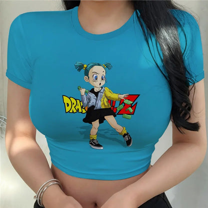 Dragon Ball: Super Saiyan Cute Crop Top