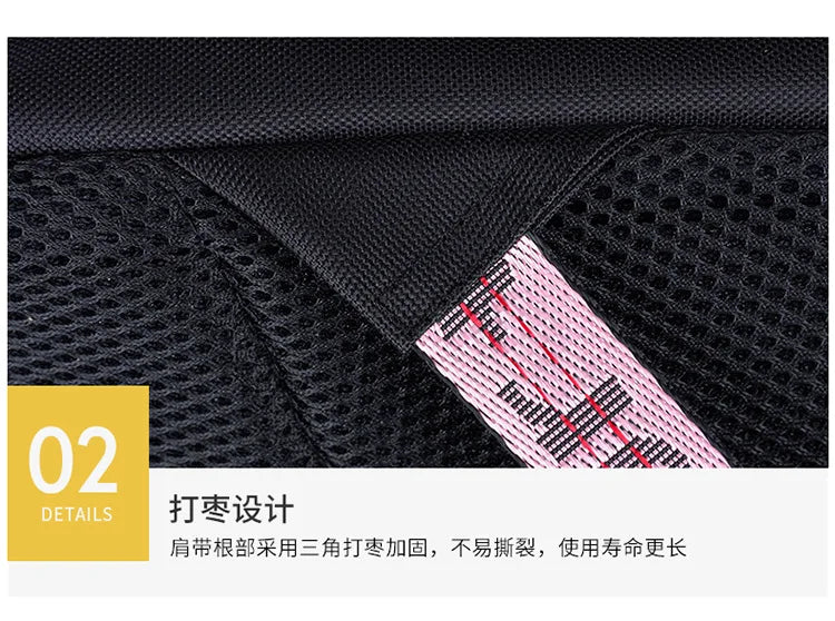 KPop Demon Hunters Fashion Backpack for Boys Girls Anime Cartoon Schoolbag Students Large Capacity Book Stationery Storage Bag