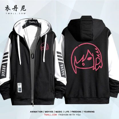 Blue Lock: Isagi Yoichi Nagi Seishiro Cosplay Costum Long Sleeve Print Jacket Zipper Hoodie Women Men FashionHooded Costumes Couple Jacket