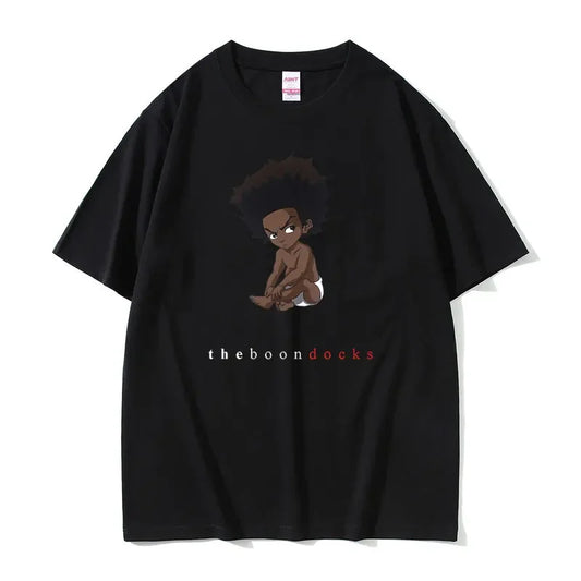 The Boondocks: Graphic Tshirt Funny Men Women Cosplay Rapper The Notorious Big Ready To Die Print T-shirts Biggie Smalls T Shirt