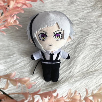 Bungo Stray Dogs: 20cm  Edogawa Rampo Plush Dazai Osamu Nakahara Chuuya Nakajima Atsushi Stuffed