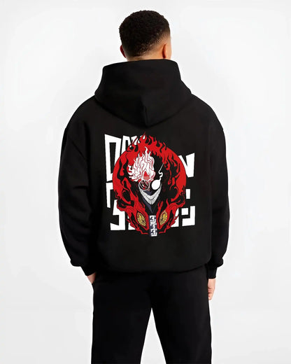 Dandadan :Turbo Granny Hoodie Evil Eye Men Women Overszied Autumn Winter Fleece-lined Warm Sweatshirts Female Male Clothing Coats