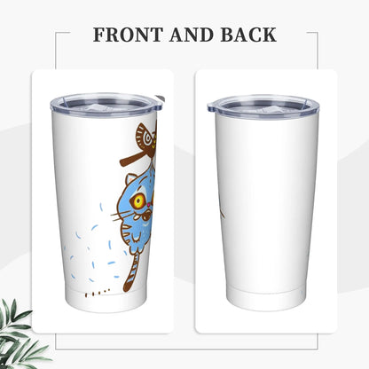K-Pop Demon Hunters - Zoey  Tumbler Vacuum Insulated  Thermal Cup Stainless Steel Double Wall Mug Hot Cold Drink