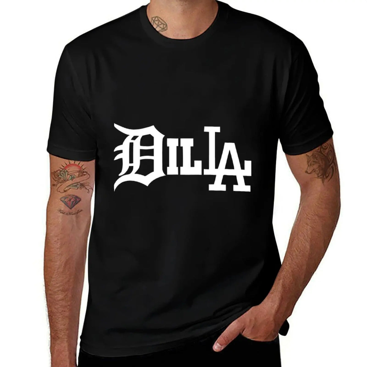 J Dilla: T-Shirt Soft Casual Short Sleeve Cotton Tee T-Shirt