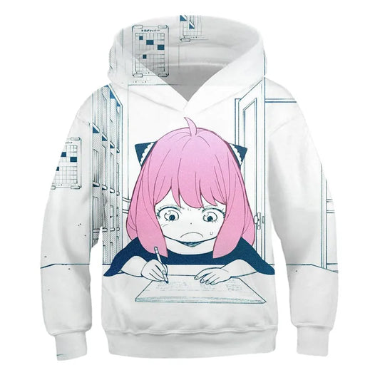 Spy x Family: (KIDS) Hoodies Sweatshirt Movie Style Spy Play House Pullover
