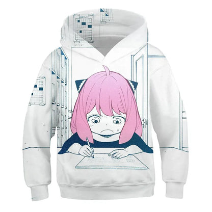 Spy x Family: (KIDS) Hoodies Sweatshirt Movie Style Spy Play House Pullover