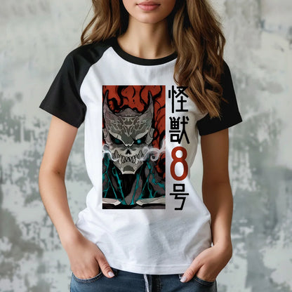 Kaiju No 8: Tee women anime t-shirts girl designer clothes