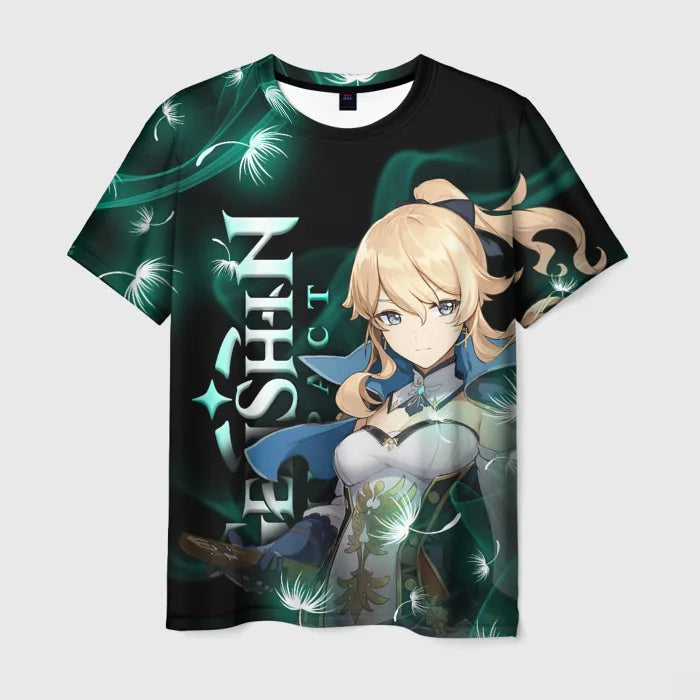 Genshin Impact: 3D Print Men's/Women's T-Shirts Summer Fashion Harajuku Short Sleeve Tee Top Oversized Streetwear