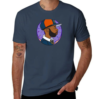 J Dilla:T-Shirt Big and Tall Crew Neck Tee