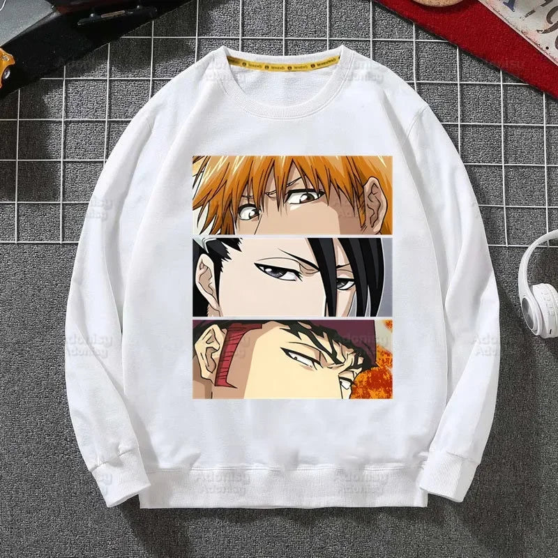 Bleach: Kurosaki Ichigo Autumn Pullover Sweatshirts
