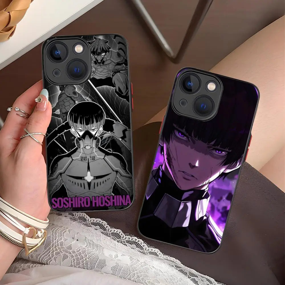 Kaiju No.8: Hoshina Soshiro Phone Case for iPhone 17 16 15 14 13 12 11 X XR XS 8 7 Pro Max Plus Mini Colorful Silicone Cover