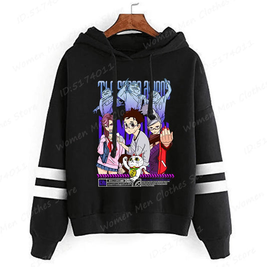 Dandadan: Okarun Hoodies Women Hooded Hoodie Funny Anime Print Sweatshirt Dandadan Graphic Casual Streetwear Hooded Pullovers