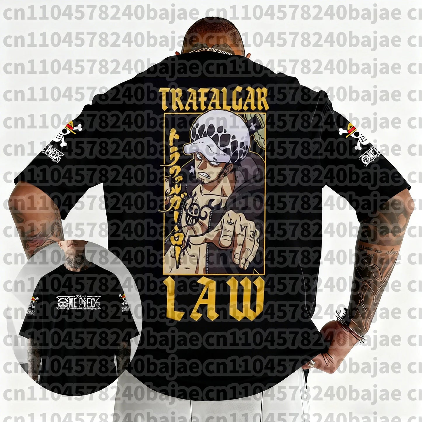 2026 One Piece Japanese Anime Printed Men's T-Shirt Roronoa Zoro Harajuku Short Sleeve Luffy T-shirt Clothing Y2k Top Tee Unisex