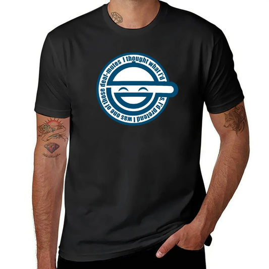 Ghost in The Shell: Laughing Man - T-Shirt anime blacks designer t shirt men