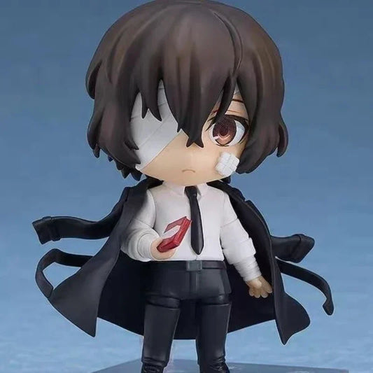 Bungo Stray Dogs: 10cm Anime Cute Nakahara Action Figure  Figurine Edogawa Rampo Figure Dazai Osamu Toy Model PVC Collection Gift
