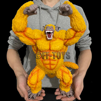 Dragon Ball: 40CM Anime Great Ape Figure Golden Great Ape Ozaru Vegeta PVC Action Figures Collection Model Toys for Children Gift