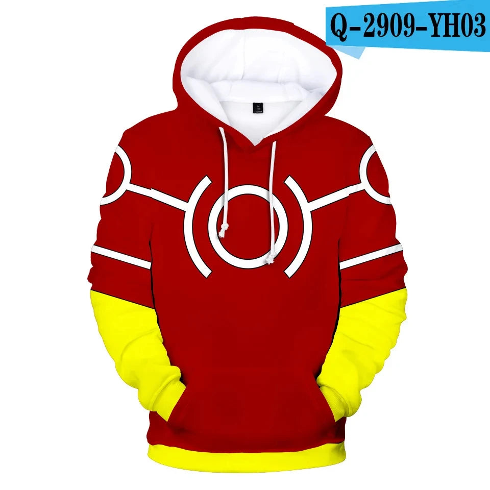 My Hero Academia: Midoriya Izuku All Might Cosplay Costume School Uniform Boku No Hero Academia 3D Print Mens Hoodies Sweatshirts