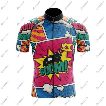 Yowamushi Pedal: Team Men Cycling Jersey MTB Maillot Bike Shirt Downhill Jersey High Quality Pro Team Tricota Mountain Bicycle Clothing