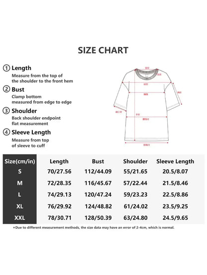 K-Pop Demon Hunters Washed T-Shirt Man Derpy Tiger Casual T-Shirts Summer Breathable Trendy Tee Shirt Design Plus Size Clothes