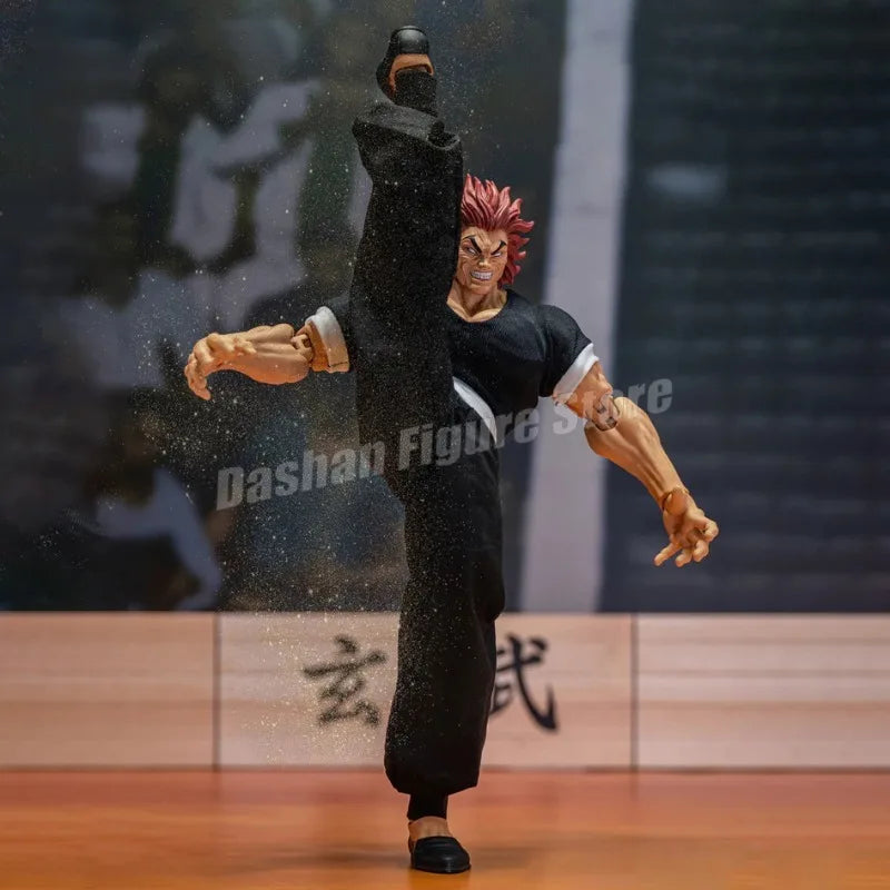 Baki: Hanma Son Of Ogre Action Figure Hanma Yuujiro Figurine Ko Fighting PVC Collection Anime Yujiro Figures Model Toys Gifts