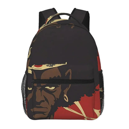 Afro Samurai: Backpack Hot Sale Daypack Large Capacity School Bag Shoulder Bags