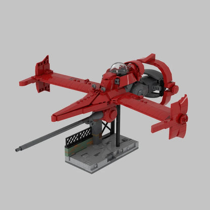 Cowboy Bebop: 716pcs MOC Swordfish II Space Model Building Blocks Toys Construction Christmas Gift Idea Education Kids Birthday