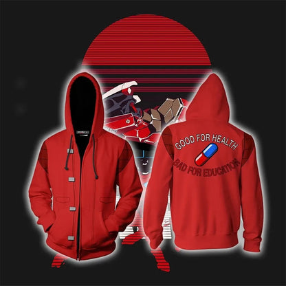 Akira: Kaneda Hoodie Cosplay red Jacket coat Men Sweatshirts