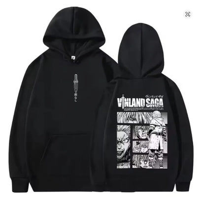 Vinland Saga:  Thorfinn Karlsefni Funny Hoodie Hip Hop Graphic Sweatshirt Poleron Hombre Streetwear Harajuku Tracksuit