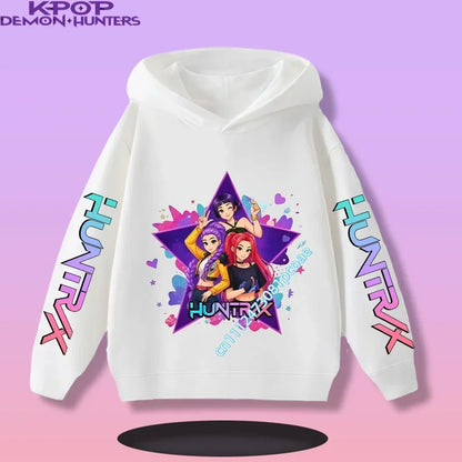 KPop Demon Hunters:  Children's Sweatshirt Girls' Clothes Girls' Sweatshirt New Fall and Winter New Cute Fashion Hoodie