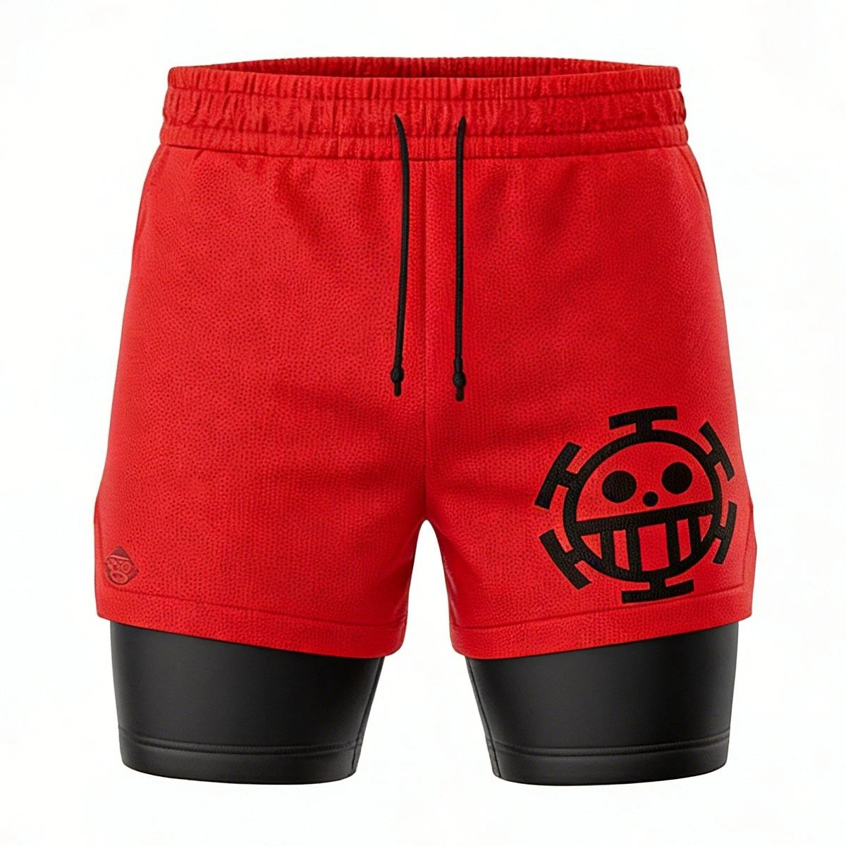 One Piece: Mesh Double-layer Shorts Streetwear Anime Summer 2026 New Y2k Casual Running Gym Workout Quick-drying Pants