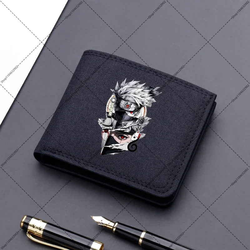 Naruto: Variotion Wallet Sasuke Sakura Cartoon Anime Pattern Portable Purses Boys Girls Cute Purse Women Creative Wallets Party Gifts
