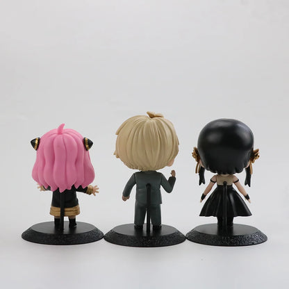 Spy x Family: 6pcs/set  Anime Figure Toys PVC SPY FAMILY Anya Forger Figures Model Dolls 10cm