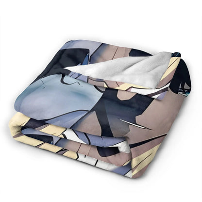 Solo Leveling: Blanket Flannel Spring Autumn  Breathable Ultra-Soft Throw Blanket for Sofa Car Bedspreads