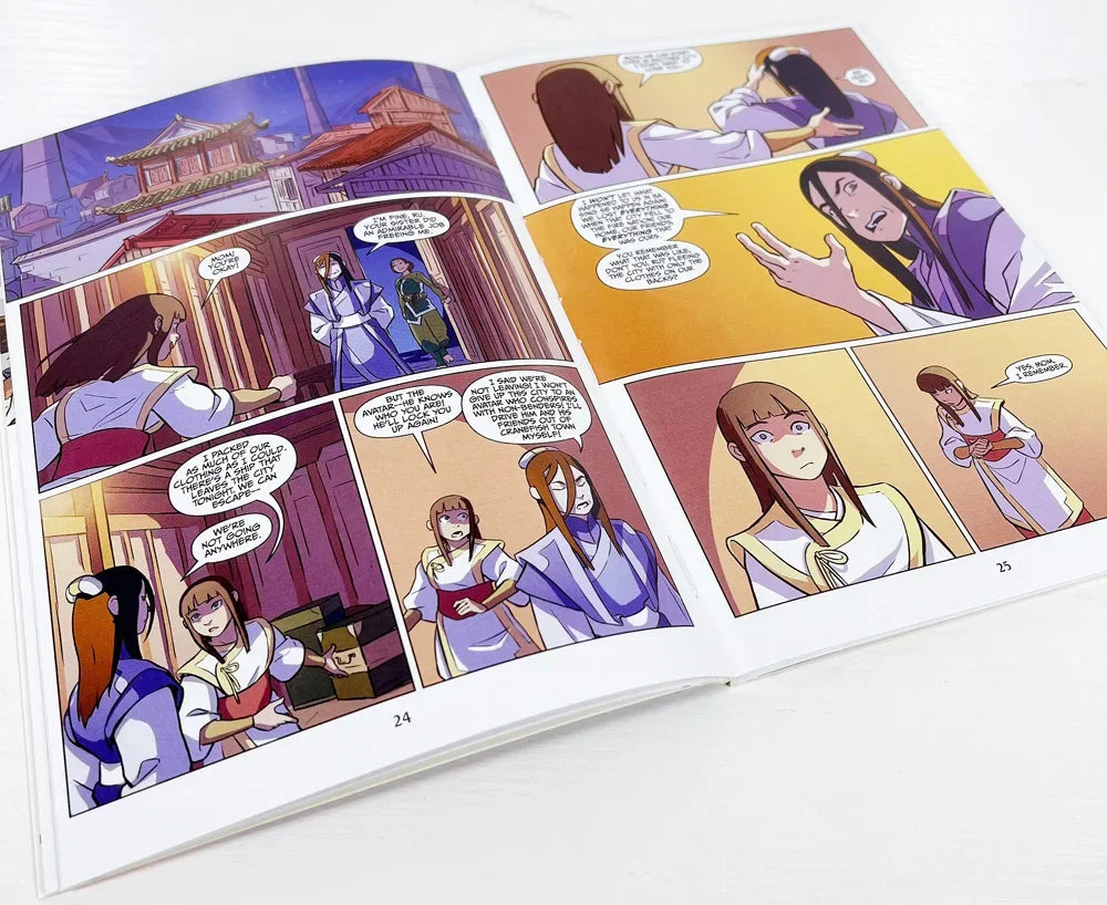 Avatar: The Last Airbender Season 1+ 2 English Picture Book American Comics Action Comedy Fantasy 18 Books